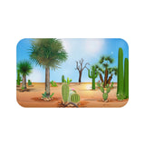 Cacti and Blue Sky Bath Mat