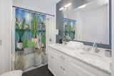 Patio Garden Shower Curtain