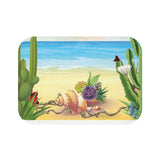 Seashell or Succulents Bath Mat