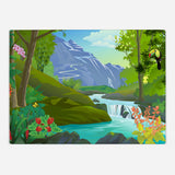 Blue Mountain Glass Cutting Board