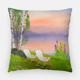 Lakeview throw pillow