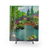 Koi Pond Shower Curtain