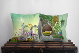 Lush Garden Outdoor Pillow