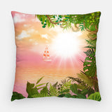 Monstera Outdoor Pillow