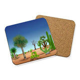 My Cacti Landscape Coasters