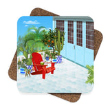 The One With The Red Chair Coaster Set