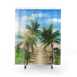 Path To The Beach Shower Curtain