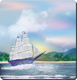 Sail Boat Coaster Set