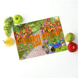 Perpetual Spring Glass Cutting Board