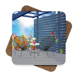 Courtyard Coaster Set