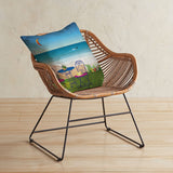 Beach Bistro Outdoor Pillow