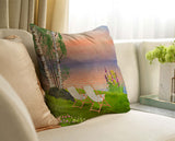 Lakeview throw pillow