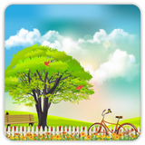 Spring Meadow Coasters