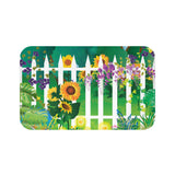 Picket Fence Bath Mats