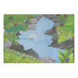 Swan lake cutting board
