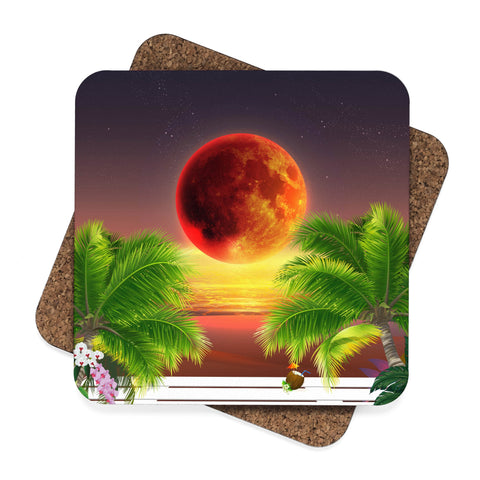 Red Moon Coasters
