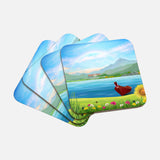 Canoeing Coaster Set