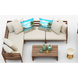 Dolphins Outdoor Pillow