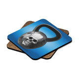 Skulls and Kettle-bells Coaster Set