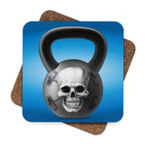 Skulls and Kettle-bells Coaster Set
