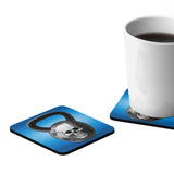 Skulls and Kettle-bells Coaster Set