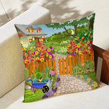 Perpetual Spring Outdoor Pillow
