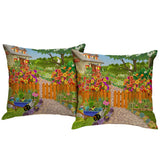 Perpetual Spring Outdoor Pillow