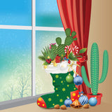 Stocking Stuffer Outdoor Christmas Pillow