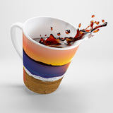 sunset coffee cup