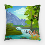 Blue Mountain Out Door Pillow