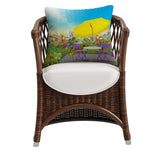 Wildflowers Garden Outdoor Pillow