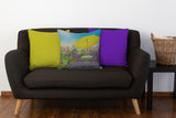 Wildflowers Garden Outdoor Pillow