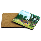 Drinking Wine in the Garden Coaster Set