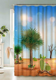 Xerophytic Garden Shower Curtain