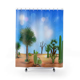 Xerophytic Garden Shower Curtain