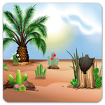 Palm Trees and Cactus Coaster Set
