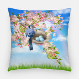 Blue Jay Outdoor Pillow