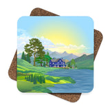 Cottage by the Water Coaster Set