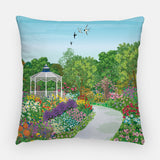 Garden Gazebo Outdoor Pillow