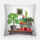 The Plant Shelfie Pillow