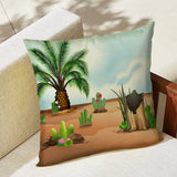 Cacti & Succulent Outdoor Pillow
