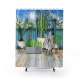 Patio Garden Shower Curtain