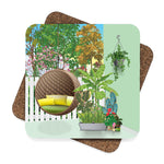 Porch Garden Coaster Set