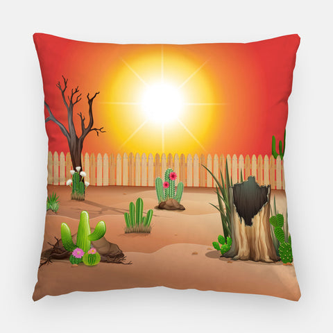 The Sun is Shining Outdoor Pillow